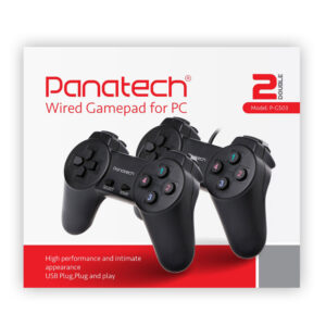 دسته بازی سیم دار دوبل ساده Panatech PG-503
